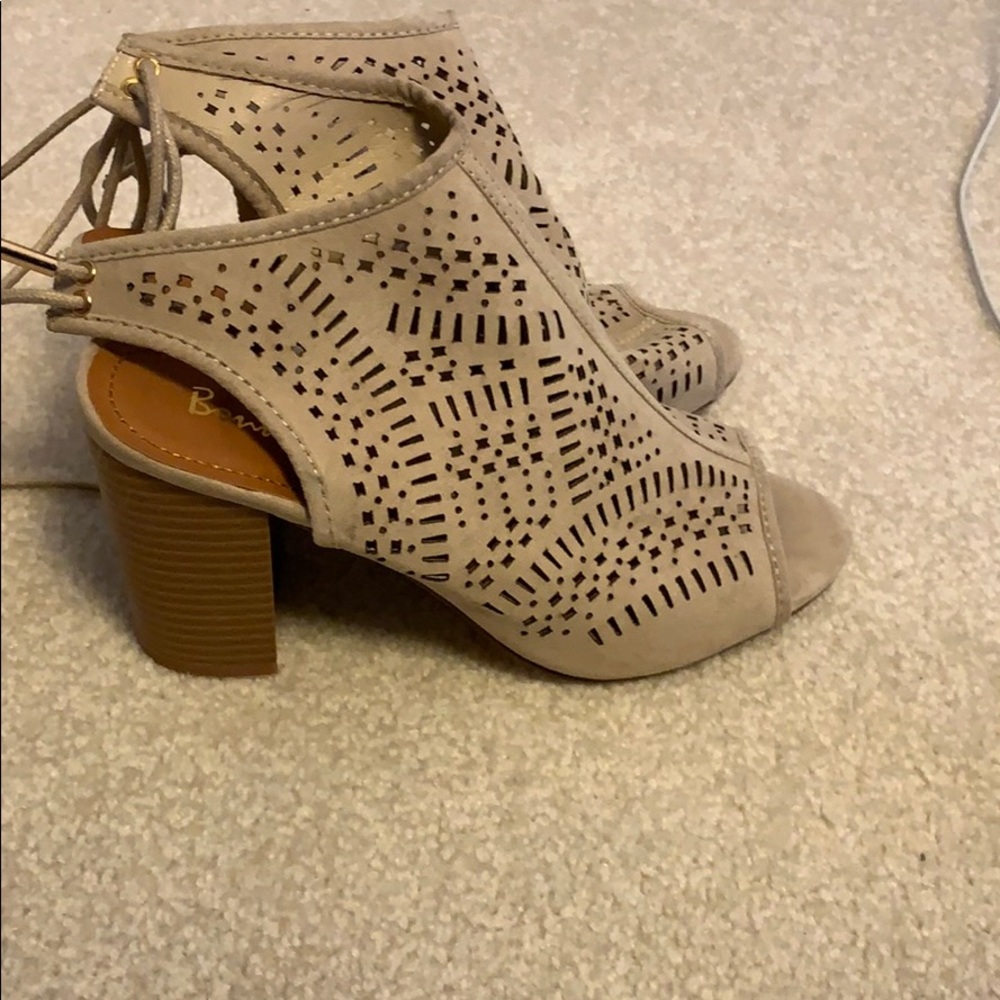 Light Taupe 3” Summer Heels